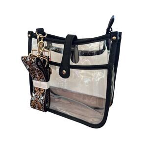 Clear Crossbody Stadium Bag for Concerts, Sports Games, Festivals, Sports Events